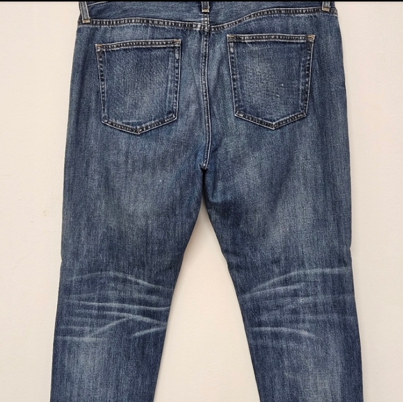 66 GAP 1969 DISTRESSED RELAXED BOYFRIEND JEANS WOMEN'S SIZE 31 - Picture 6 of 10